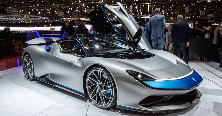 خودروی برقی Pininfarina Battista