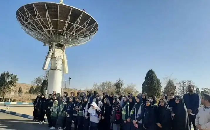 ایستگاه فضایی سپهر قطب ملی دریافت تصاویر ماهواره‌ای ایران